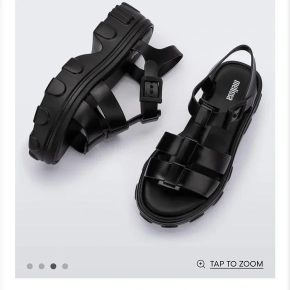 Melissa Ella Platform Sandals NWOB Sz 10 - Picture 2 of 8